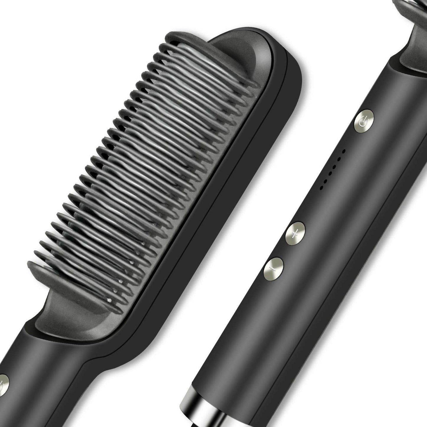 Cepillo Plancha Alisador con Pinza y 4 Temperaturas – Alisado Profesional para Todo Tipo de Cabello