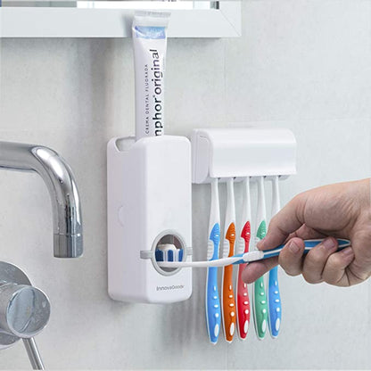 Dispensador Automático de Pasta de Dientes – Higiene Fácil y Sin Manchas