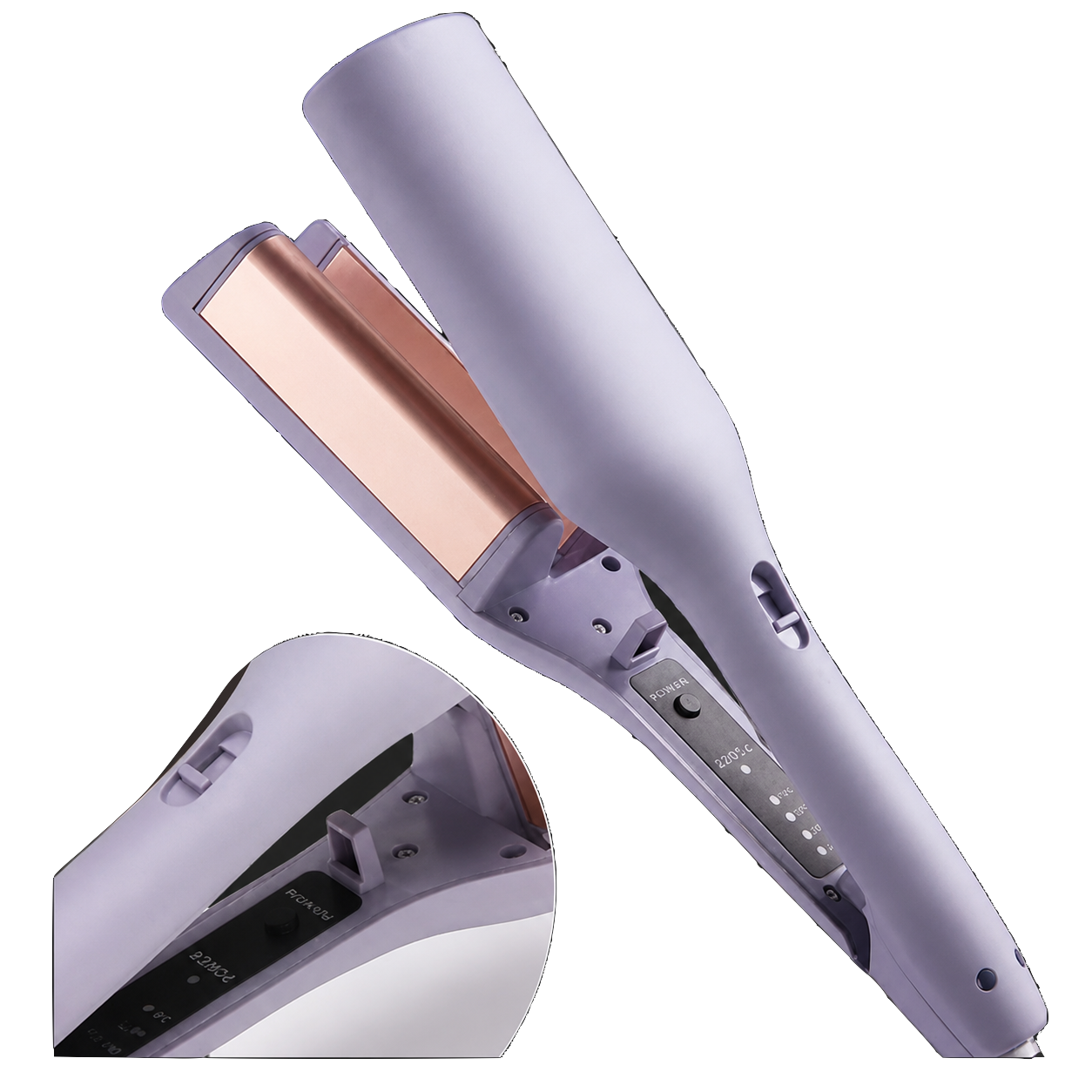 Wave Curler – Ondulador de Pelo con 4 Temperaturas | Ondas de Agua y Estilo Francés en Casa