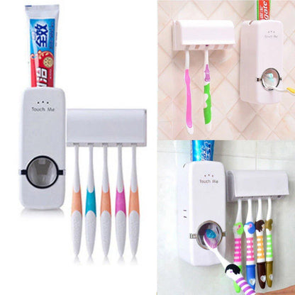 Dispensador Automático de Pasta de Dientes – Higiene Fácil y Sin Manchas
