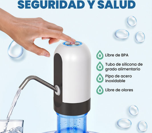 Dispensador de Agua Eléctrico Recargable – Sirve Agua al Instante Sin Esfuerzo